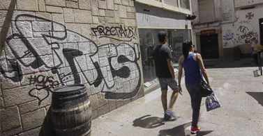Campaña contra los graffitis
