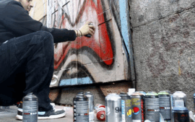 Detenidos en Madrid 10 grafiteros