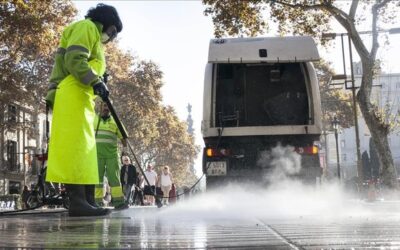 Más de diez chicles por metro cuadrado en La Rambla de Barcelona