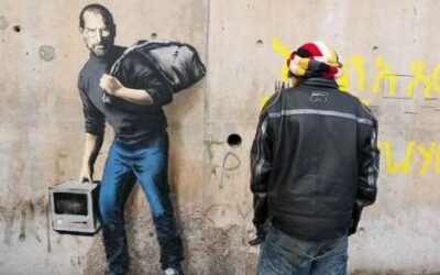 Francia protegerá un graffiti de Banksy